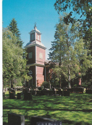 KIRKKOKORTTI - ORIPÄÄN KIRKKO