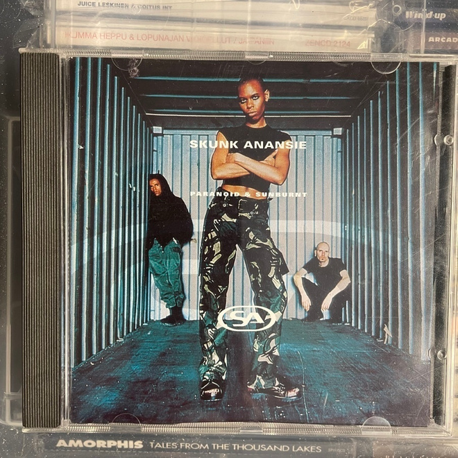 SKUNK ANANSIE - Paranoid & Sunburnt cd (originaali)