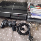 PS3 konsoli 80gb, ohjain ja pelejä - pikkukuva 1