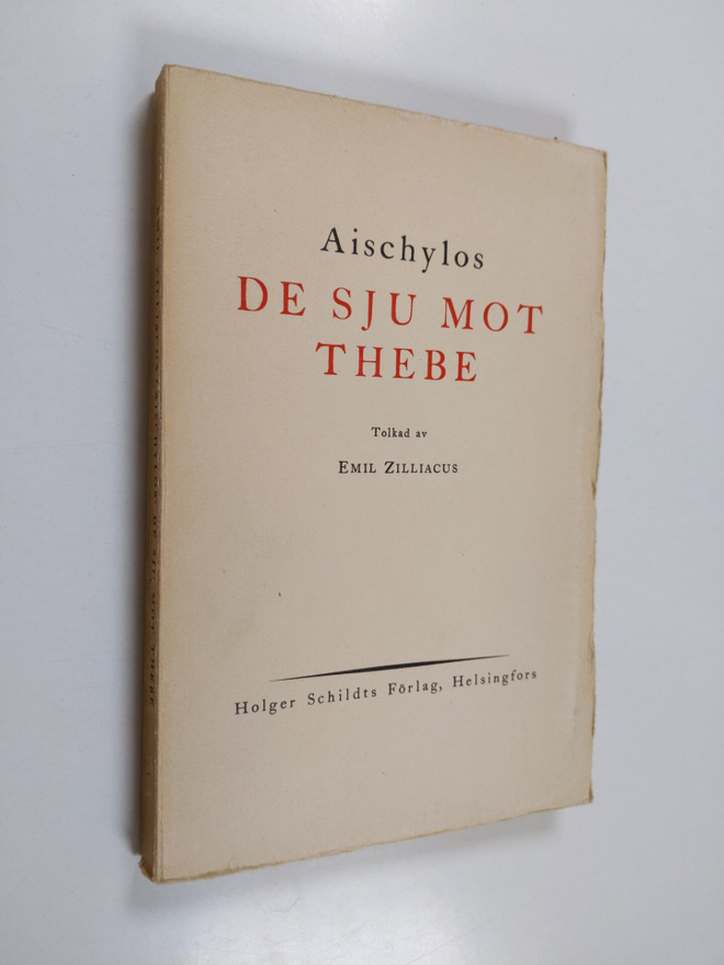 Aiskhylos : De sju mot Thebe