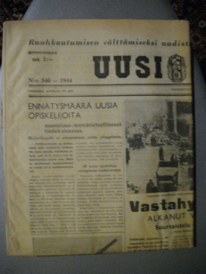 Uusi Suomi Nro 340/16.12.1944 (23.1)