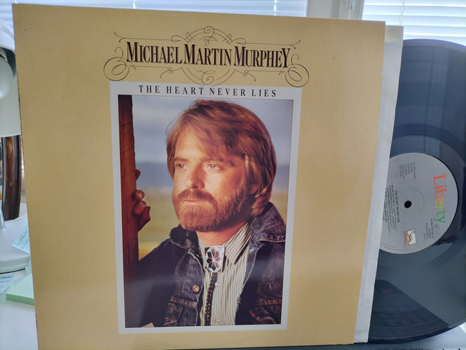 MICHAEL MURPHEY, The heart never lies, LP EEC -83 UPEA KUNTO