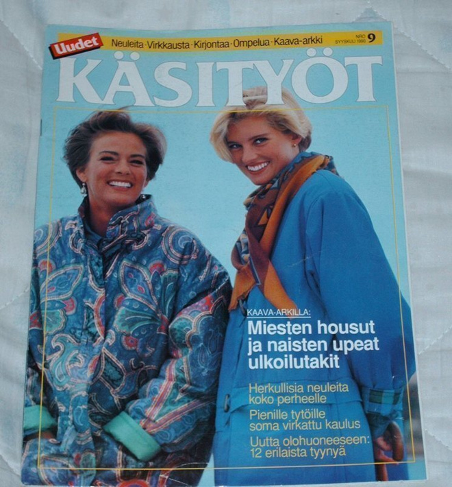 Uudet käsityöt syyskuu 1990, sis. postikulut