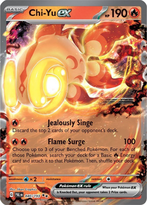 Chi-Yu ex 040/193 - Paldea Evolved - NM/M