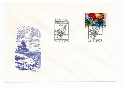 Tampere: Melonnan MM-kisat (erikoisleima 26.7.1973)