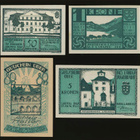 Itävalta Notgeld 50, 80 Heller, 1, 5 Kronen, Wien 1920 - pikkukuva 1