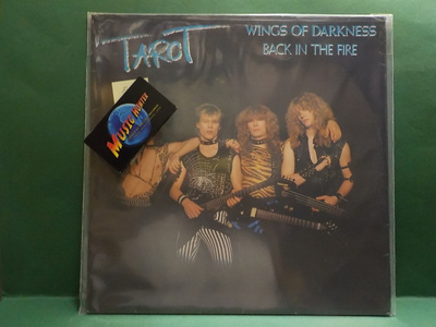 TAROT - WINGS OF DARKNESS / BACK IN THE FIRE EX+/EX 12" MAXI