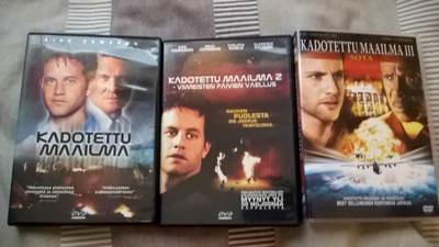 Kadotettu Maailma : 1-3 (3dvd)