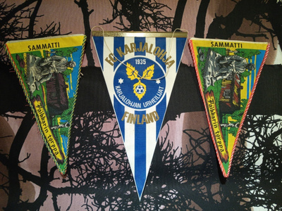 Matkailu viiri Suomesta 1kpl (usea vaihtoehto)
