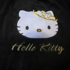 Hello Kitty velourhuppari koko L * musta - pikkukuva 1