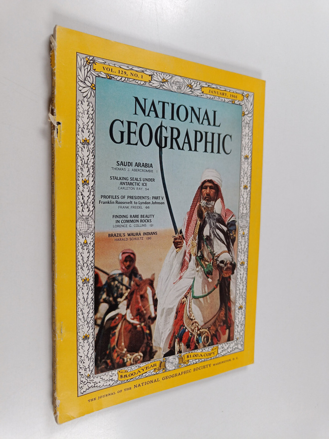 National Geographic 1966 : Vol. 129, no. 1