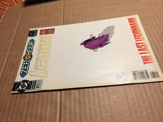 DC ZERO HOUR LEGION OF SUPER HEROES 61/1994 HYVÄ