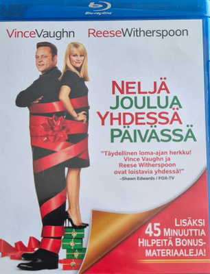 Neljä joulua yhdessä päivässä (2008) -Blu-Ray