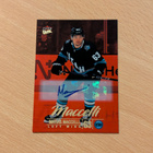 2024-25 Fleer Ultra Matias Maccelli Red Rainbow Auto /25 - pikkukuva 1