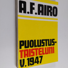 Aksel Fredrik Airo : Puolustustaisteluni v.1947 - pikkukuva 1