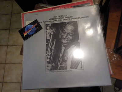 HOT LIPS PAGE - AFTER HOURS IN HARLEM EX/M- LP
