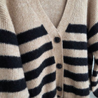 Oversized rib-knit M Cardigan - pikkukuva 2