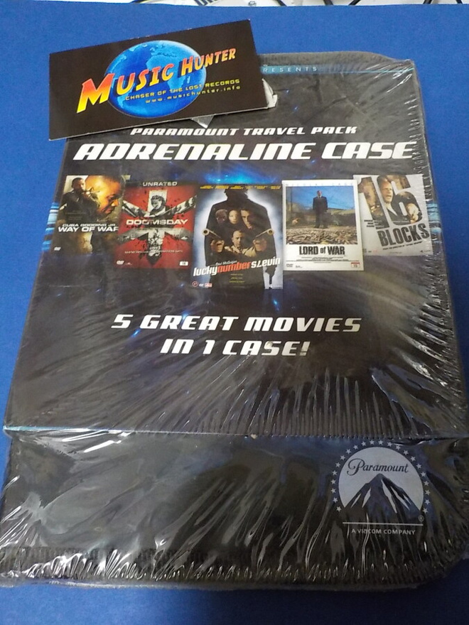 ADRENALINE CASE UUSI 5DVD (W)