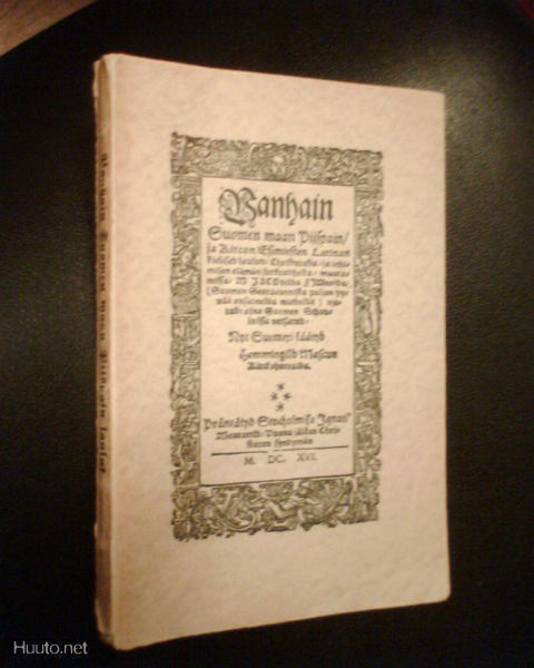 Wanhain Suomen Maan Piispain laulut ( 1927 näköisp.)Sis.pk:t