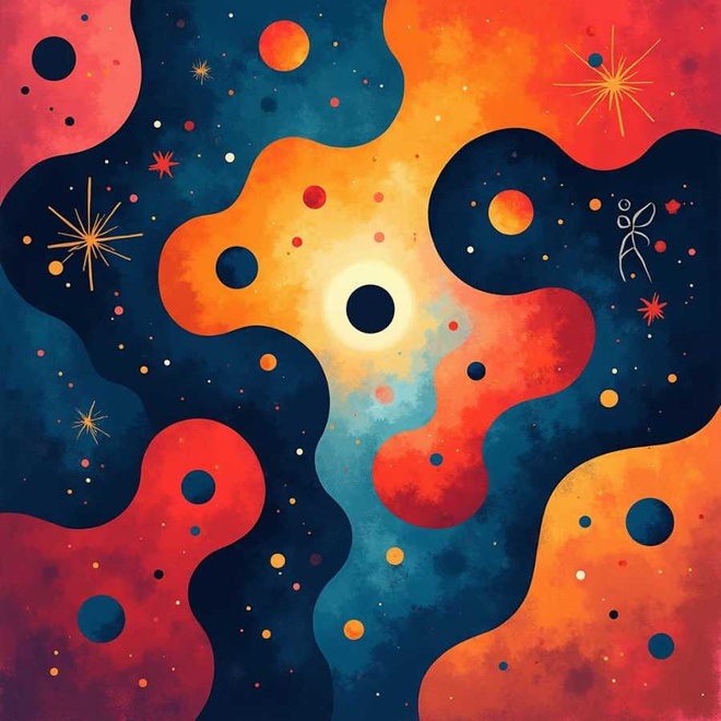 Uusi Abstrakti alumiinitaulu 40 cm x 40 cm
