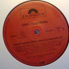 UDO LINDENBERG :: I DON'T KNOW WHO I SHOUD BELONG TO : LP-87 - pikkukuva 3