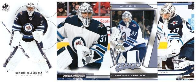 4 x Mv CONNOR HELLEBUYCK Winnipeg Jets