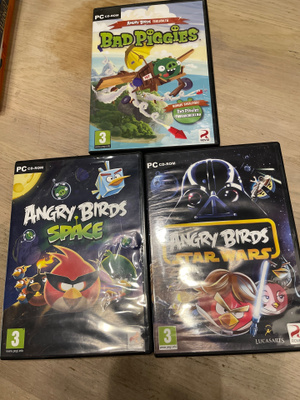 Otsikko (55 merkkiä): Angry Birds & Bad Piggies PC pelit pak