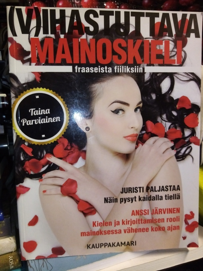 Parviainen :  (V)  Ihastuttava mainoskieli ( SIS POSTIKULU)