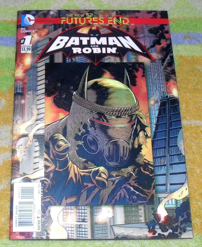 Futures End: Batman and Robin #1 3D-kannella