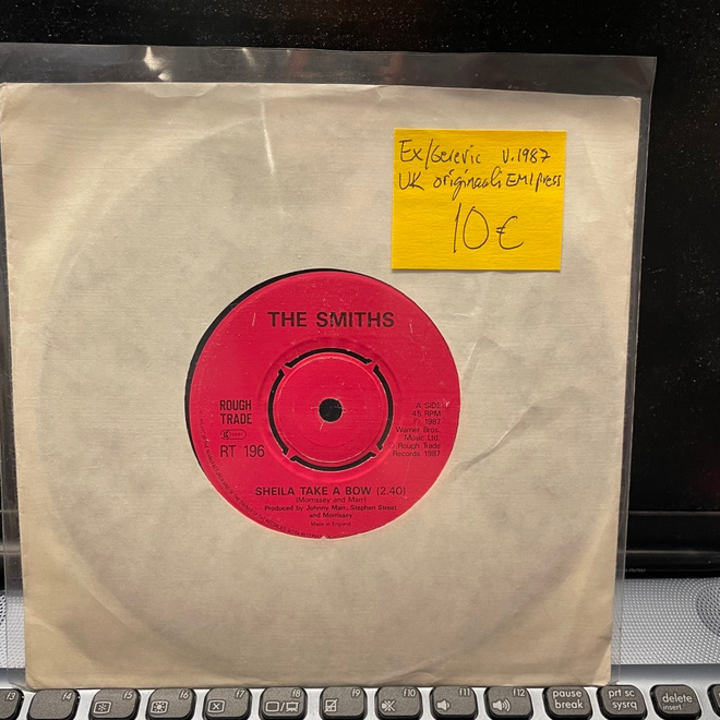 THE SMITHS - Sheila Take A Bow 7" (v. 1987 UK original EMI p