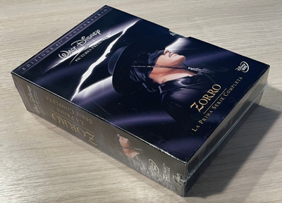 Zorro: Kausi 1 (6DVD) 50-luvun tv-sarja (UUSI)