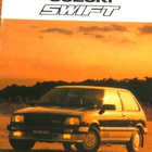 1987 Suzuki Swift esite - KUIN UUSI - 24 sivua - pikkukuva 1