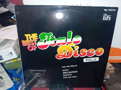 2LP The Best of italo disco vol VIII ( SIS POSTIKULU )
