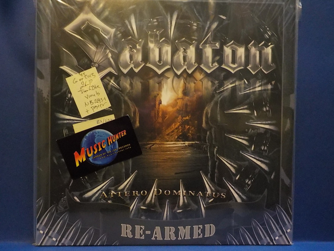 SABATON - ATTERO DOMINATUS RE-ARMED - GER 2013 EX/EX+ 2LP