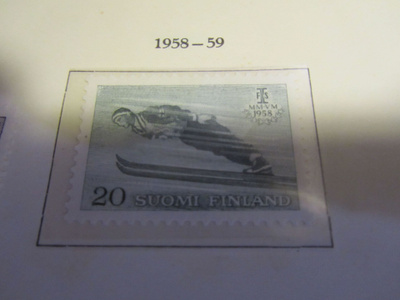 1958 lahden mm-kilpailut lahdessa 20 mk , postituore