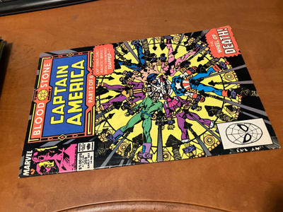 MARVEL CAPTAIN AMERICA 359/1989 HYVÄ