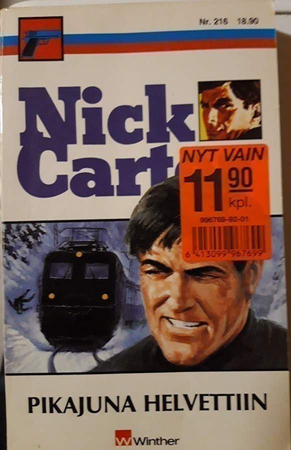 Nick Carter 216/1990: Pikajuna Helvettiin