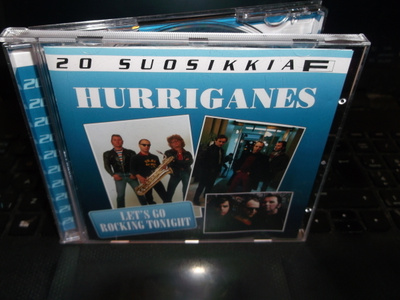 CD : 20 SUOSIKKIA : Hurriganes : Let's go rocking tonight