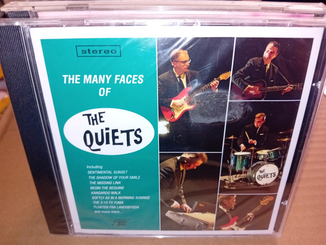 CD Quiets : The Many Faces of The Quiets  ( UUSI ) SIS POSTI