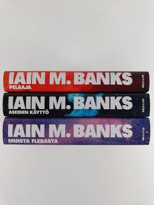 Iain M. Banks : Kulttuuri 1-3: Muista Flebasta ; Pelaaja ...