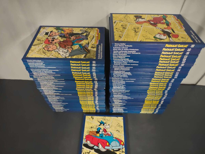 Parhaat sarjat kirjakerho no 1-66