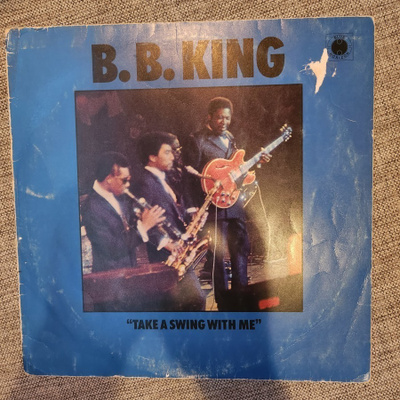 B.B. King - Take A Swing With Me Lp (VG+/G--)