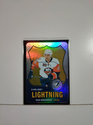 2010-11 OPC Retro Black Rainbow #477 Sean Bergenheim SN100