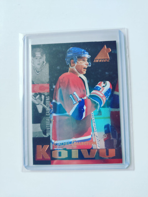 Saku Koivu 97-98 Pinnacle Inside Coaches Collection