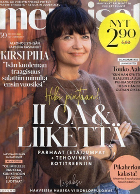 Me Naiset n:o 39 2020 Kirsi Piha. Alma Pöysti. Jämsä Kaipola