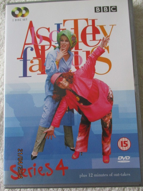 ABSOLUTELY FABULOUS SERIES FOUR (DVD) TODELLA UPEETA KAUSI 4