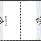 Åland 1995 Yleismerkit 3,40 mk välilöpari logo ** LaPe 093 - pikkukuva 2