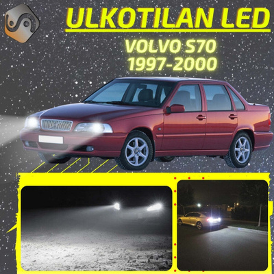 S70 1997-2000 Ulkoiset LED -valot