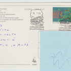 Postileima- LANGINKOSKEN KALASTUSMAJA 19.7.91  (R) - pikkukuva 2