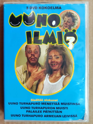UUNO-ILMIÖ 3: = Muistin menetys, palailu & armeija, 3 x DVD